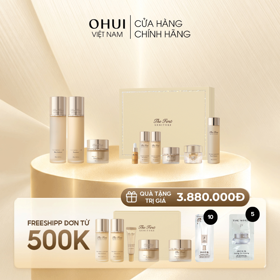 Bộ Dưỡng Da Ohui The First Geniture 3pcs Special Set Y25