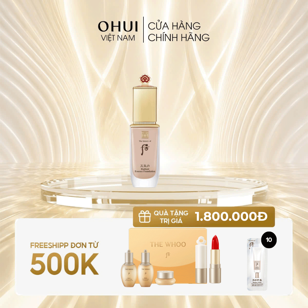 Kem Nền Cao Cấp Whoo Cheongidan Essence Foundation