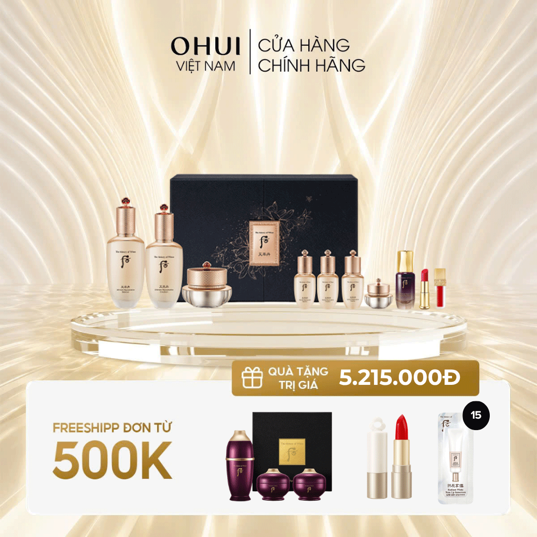 Bộ Dưỡng Da Chống Lão Hóa Cao Cấp Whoo Cheonyuldan 3pcs Special Set