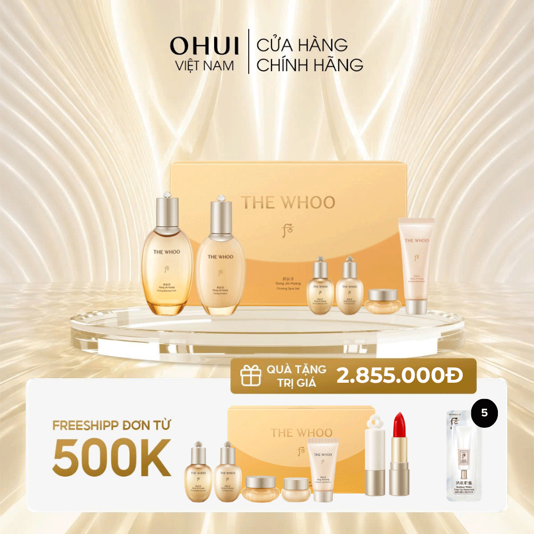 Bộ Dưỡng Da The Whoo Gongjinhyang Firming 2pcs Set
