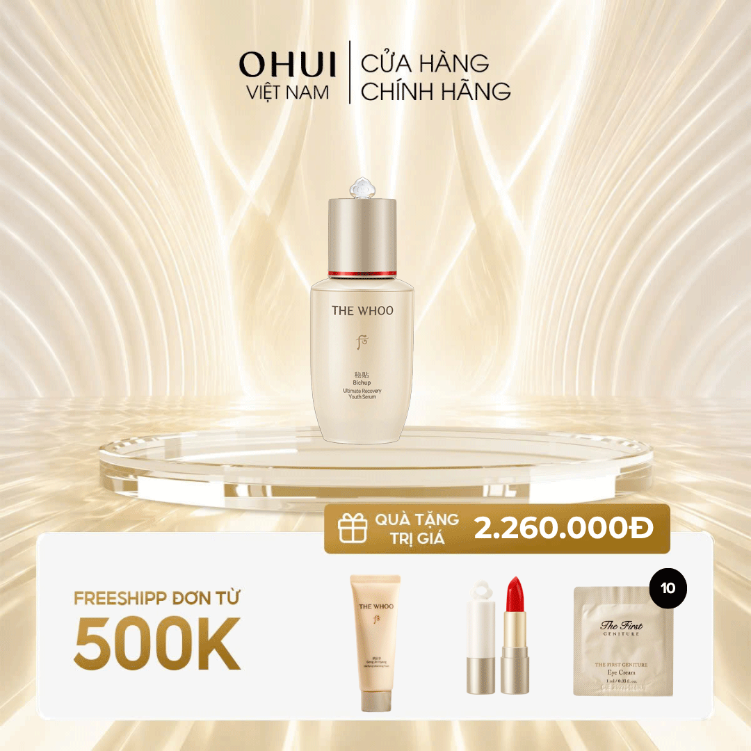 Tinh chất tự sinh Whoo Bichup Ultimate Recovery Youth Serum 20ml Y25