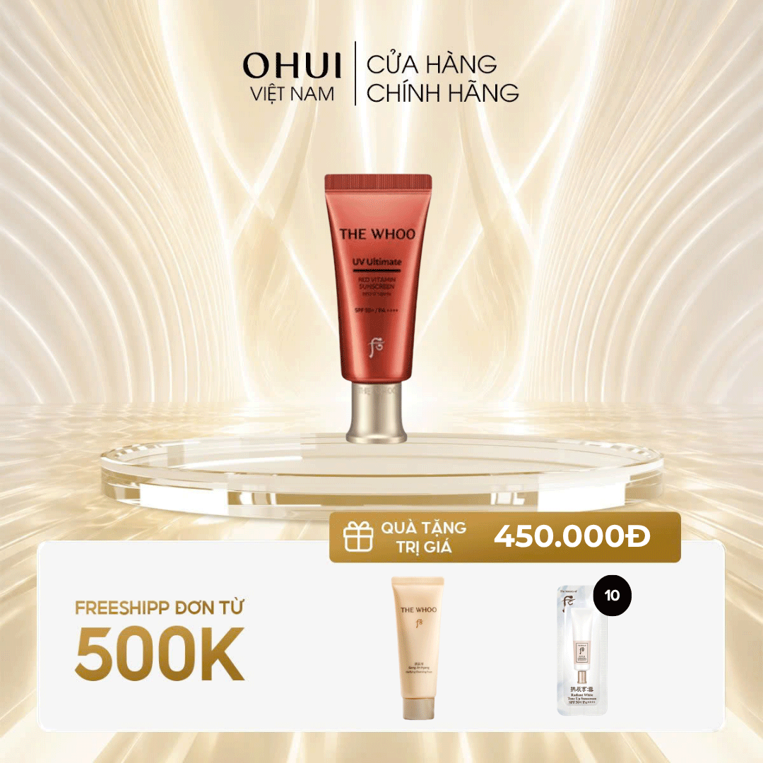 Kem Chống Nắng Whoo Đỏ UV Ultimate Red Vitamin Sunscreen SE 25ml