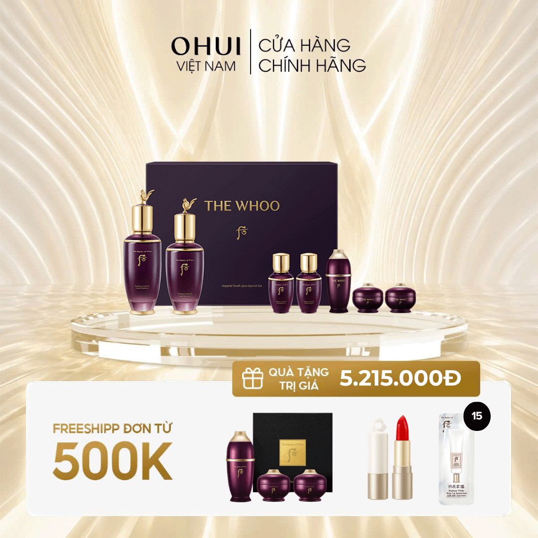Bộ Dưỡng Da Chống Lão Hóa Whoo Hwanyu Youth 2pcs