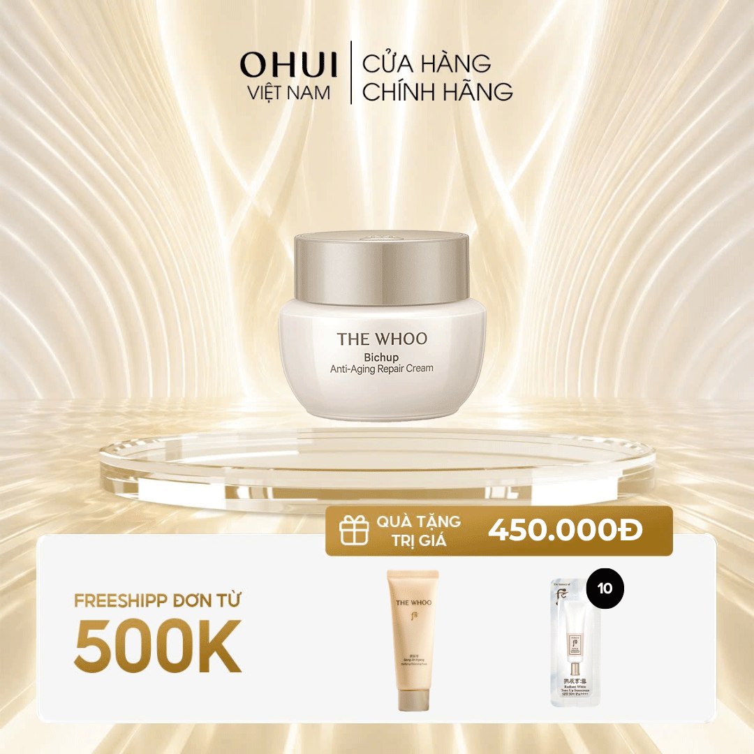 Kem Dưỡng Whoo Bichup Anti Aging Repair Cream 10ml
