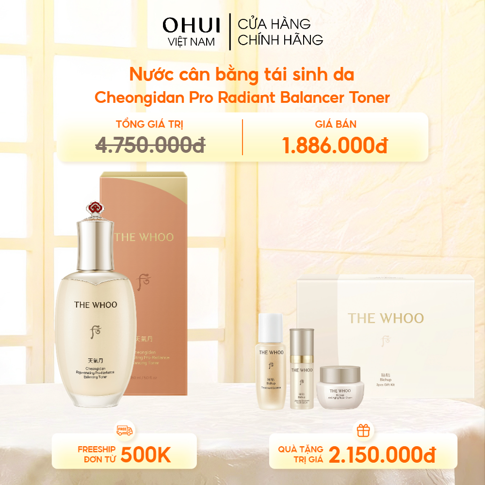 Nước cân bằng tái sinh da Cheongidan Pro Radiant Balancer Toner