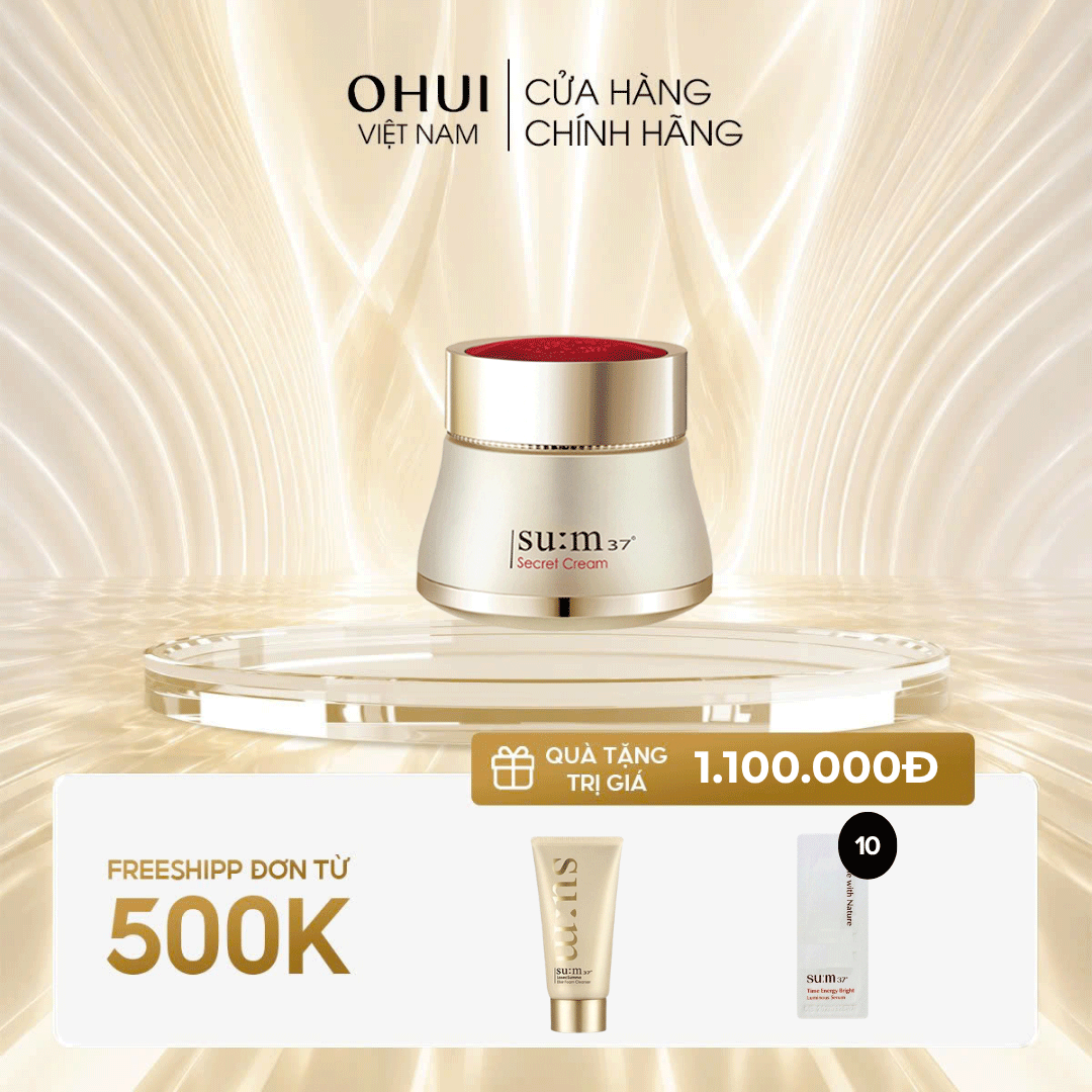 Kem dưỡng ngăn ngừa lão hóa Su:m37 Secret Cream