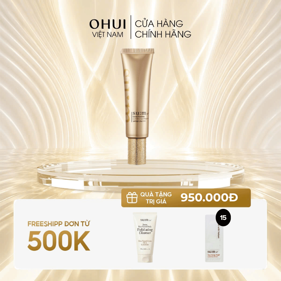 Kem Chống Nắng Đa Tính Năng Cao Cấp Sum37 Losecsumma Lumière Sun Protector SPF50+/Pa++++