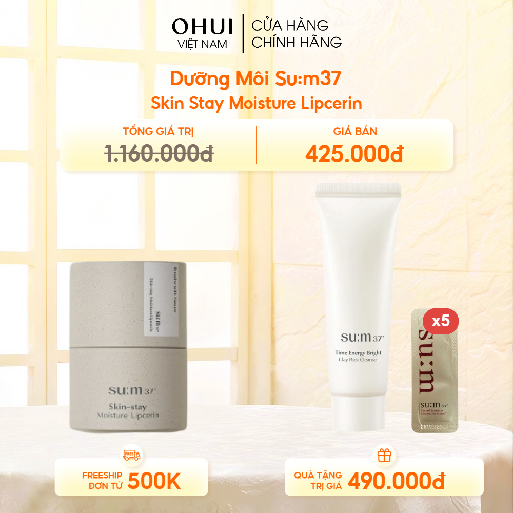 Dưỡng Môi Su:m37 Skin Stay Moisture Lipcerin