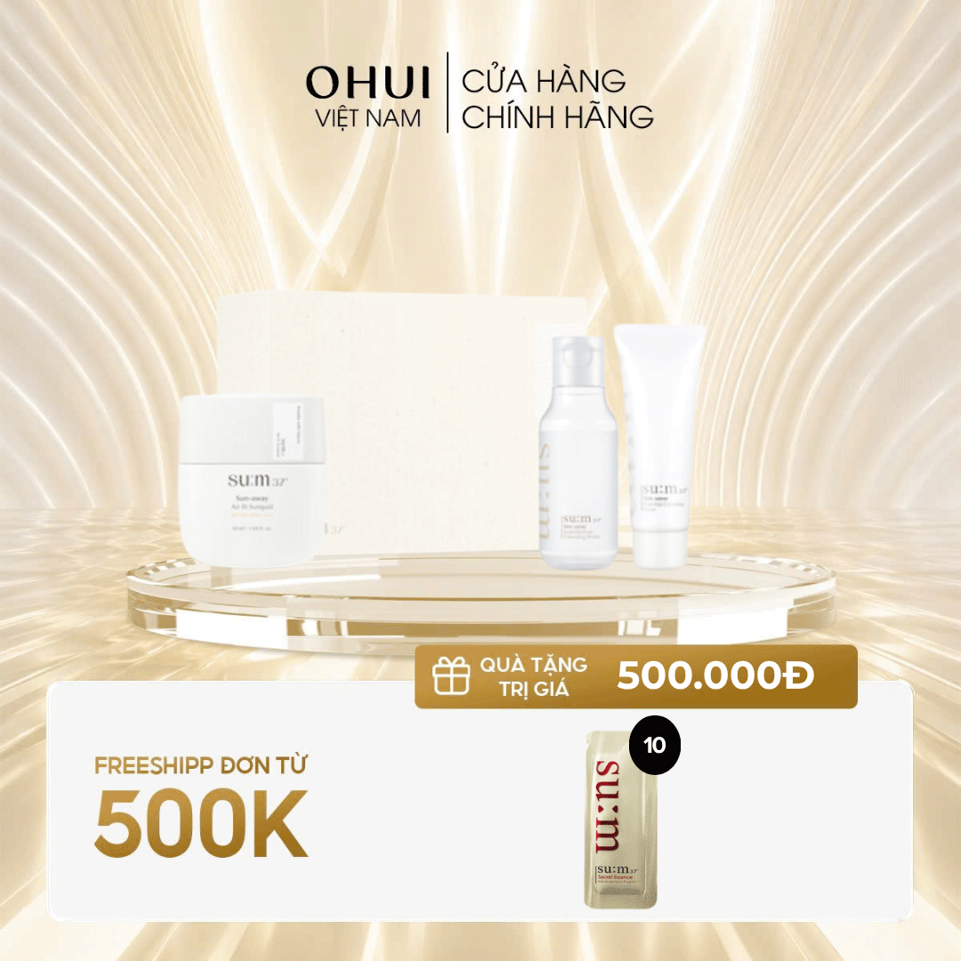 Bộ Kem Chống Nắng Sum37 Sun Away Air Fit Sunquid Special Set