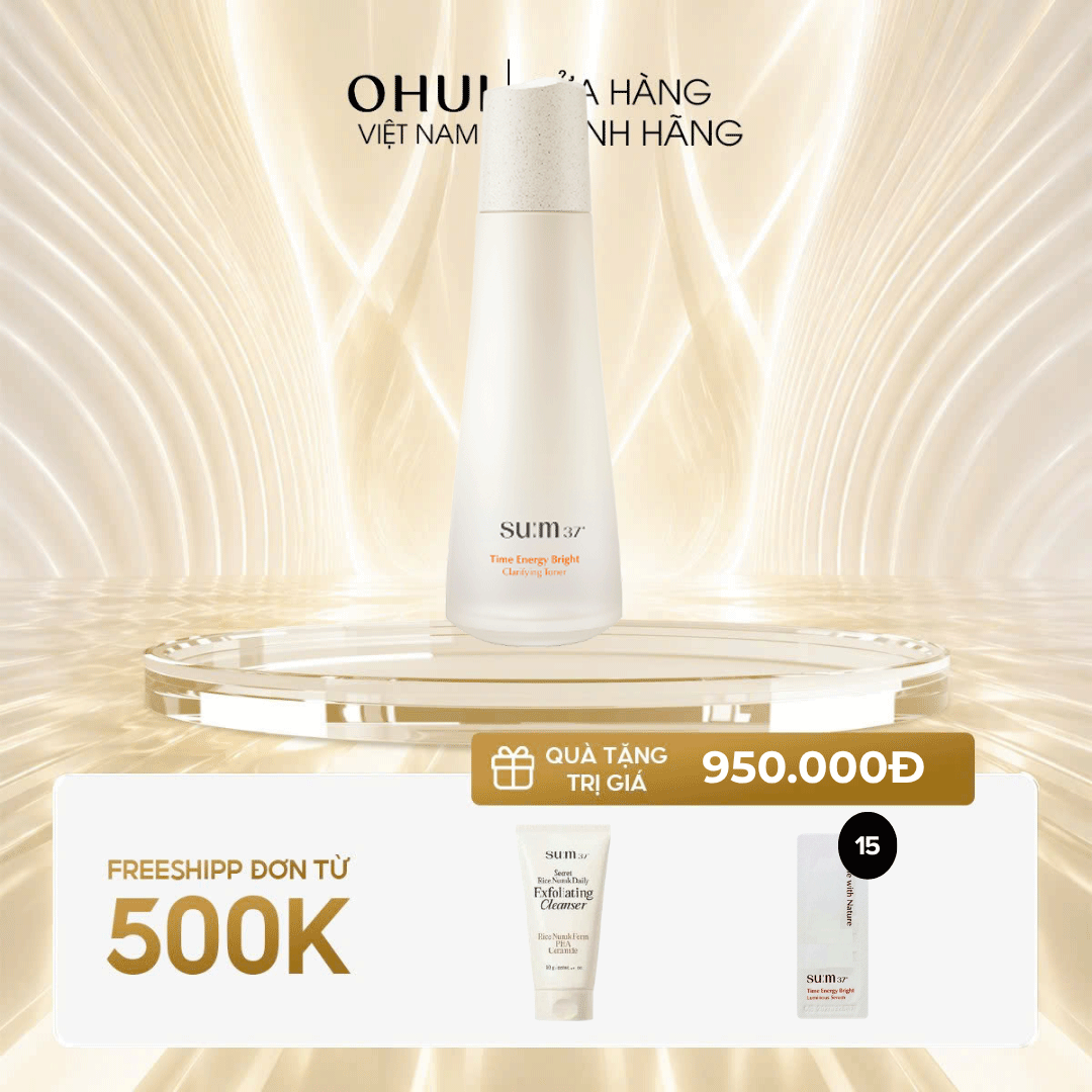 Nước Cân Bằng Sum37 Time Energy Bright Clarifying Toner