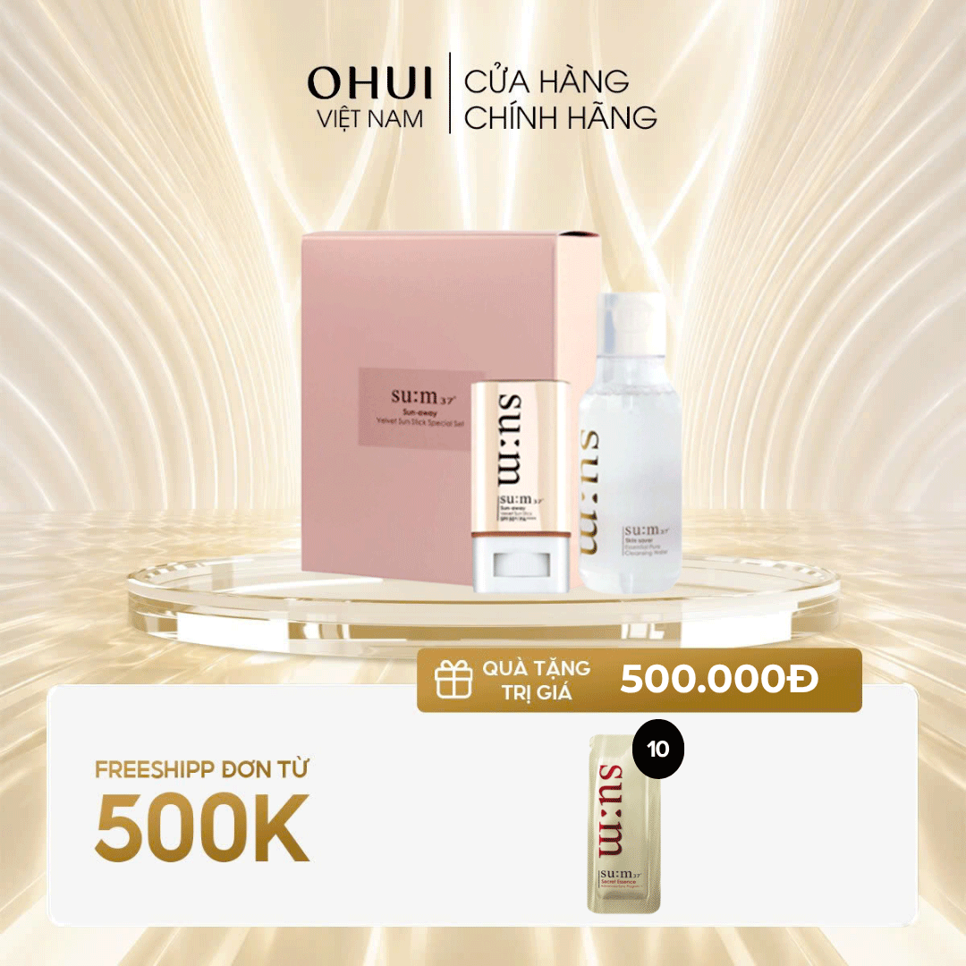 Bộ Kem Chống Nắng Sum37 Sun-Away Velvet Sun Stick