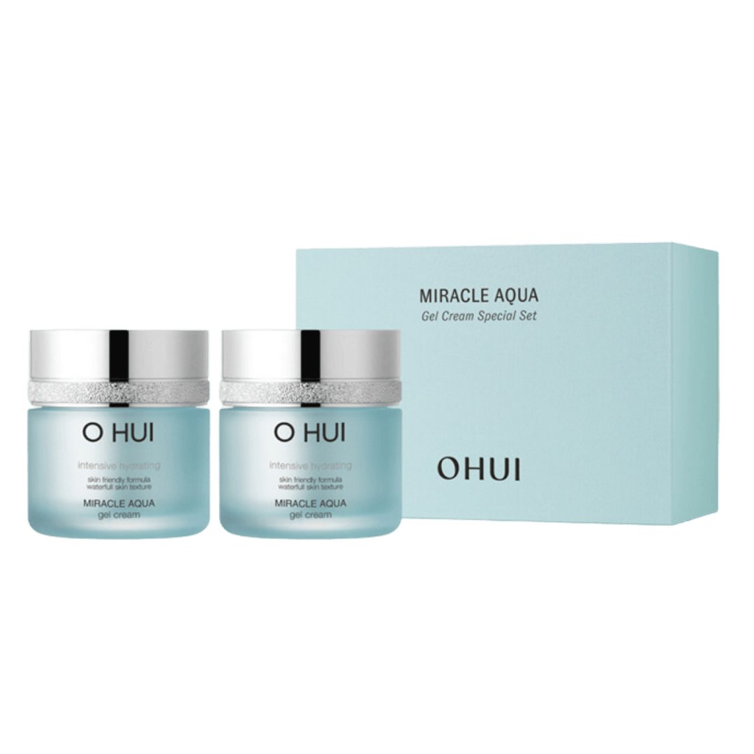 Bộ Kem Dưỡng Da Cấp Ẩm Ohui Miracle Aqua 2pcs