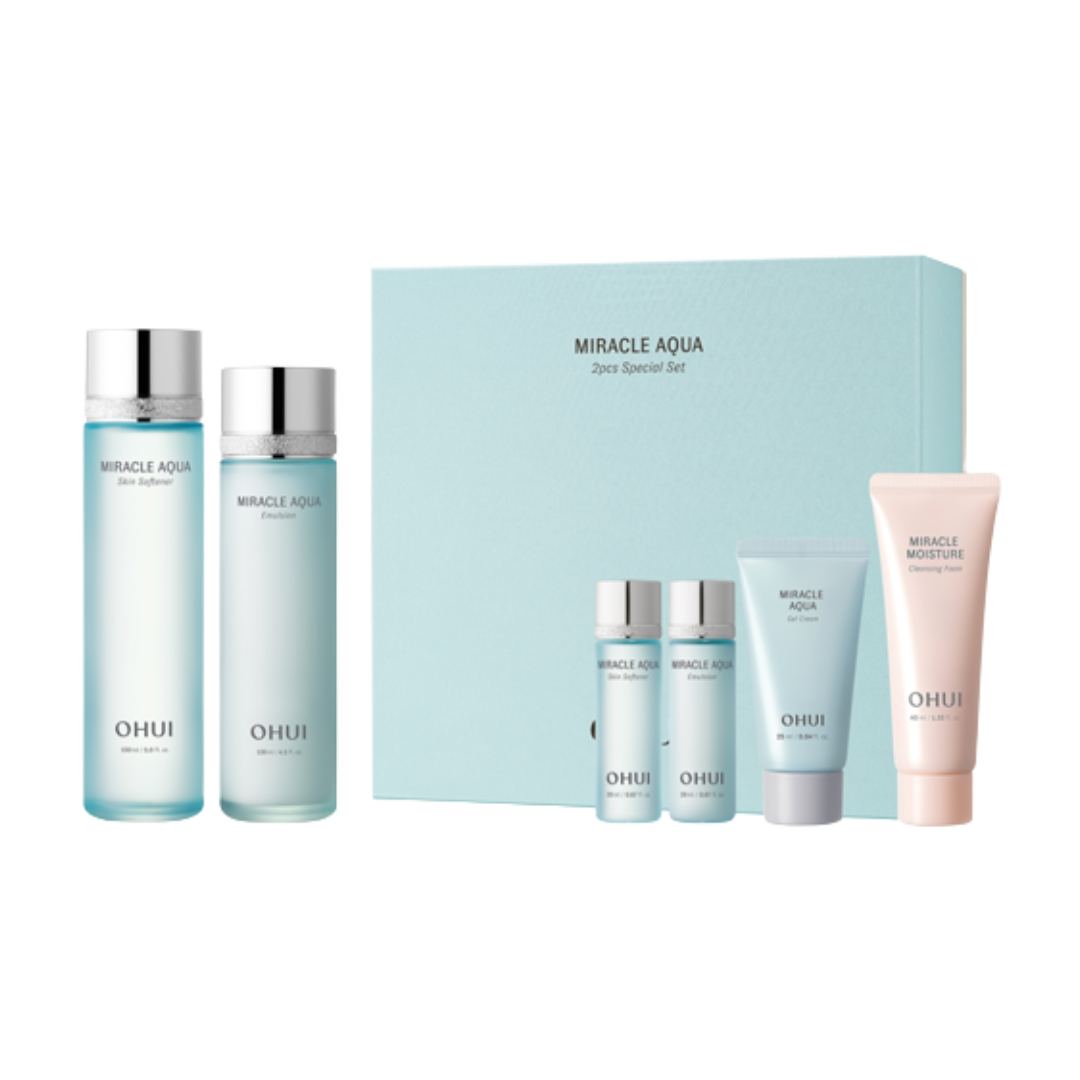 Bộ Kem Dưỡng Da Cấp Ẩm Ohui Miracle Aqua 2pcs