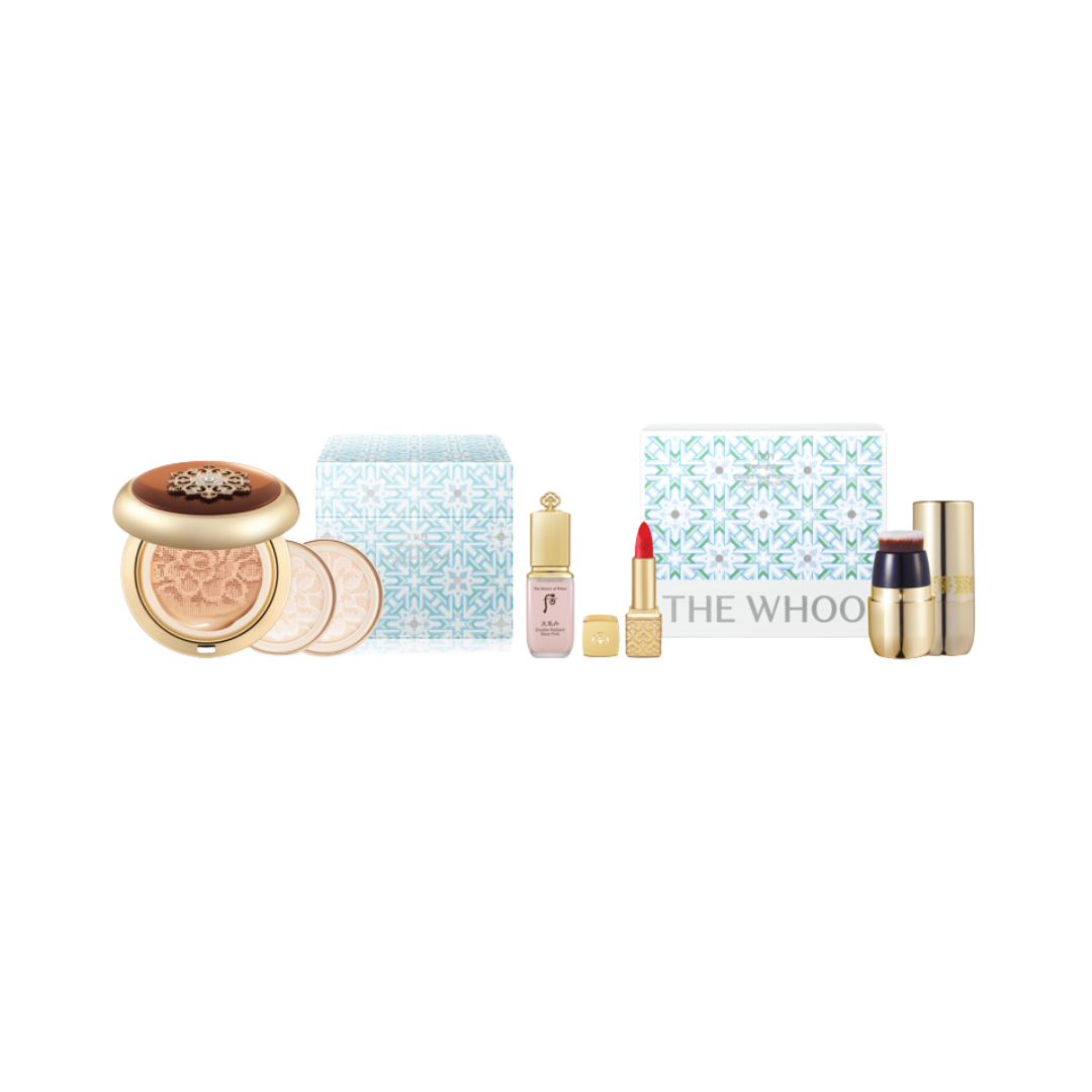 Bộ Trang Điểm Nền Whoo Cheongidan Radiant Special Set Holiday