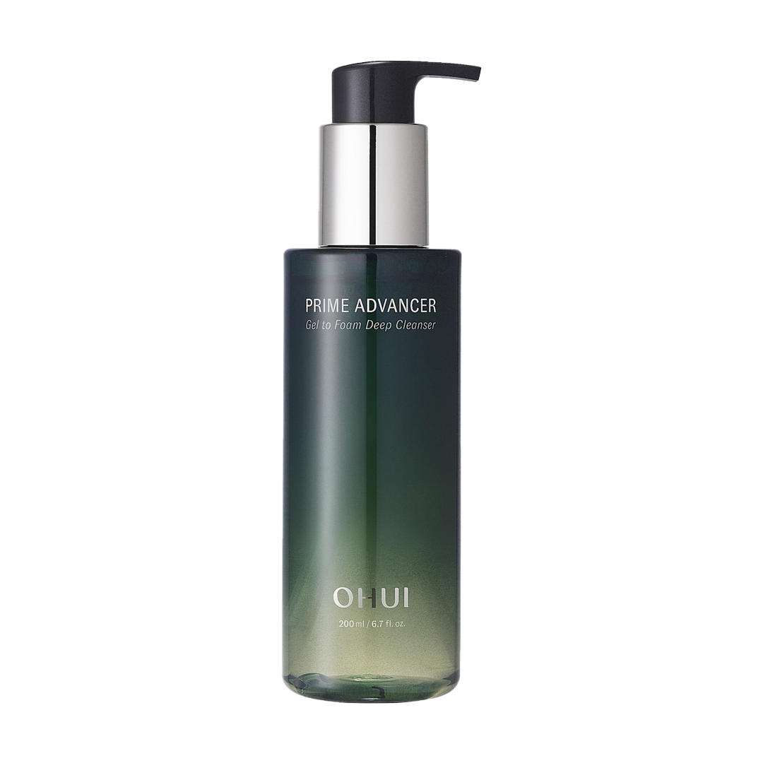 Sữa rửa mặt ngăn ngừa lão hóa sớm OHUI Prime Advancer Gel Cleanser