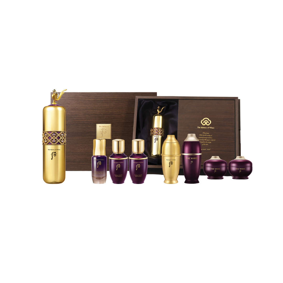 Bộ Tinh chất vàng Hoàn Lưu Cao Whoo Hwanyu Signature Ampoule