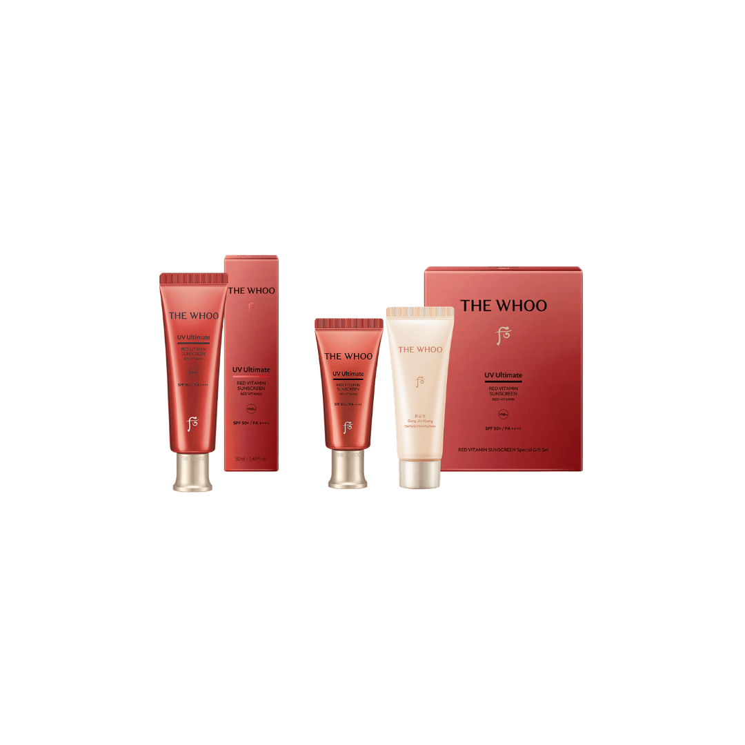 Bộ Kem Chống Nắng Whoo Đỏ UV Ultimate Red Vitamin Sunscreen SE