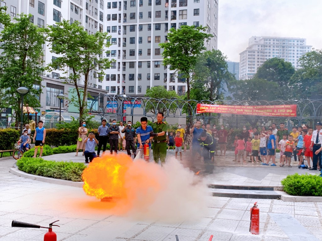 Diễn tập PCCC 2023