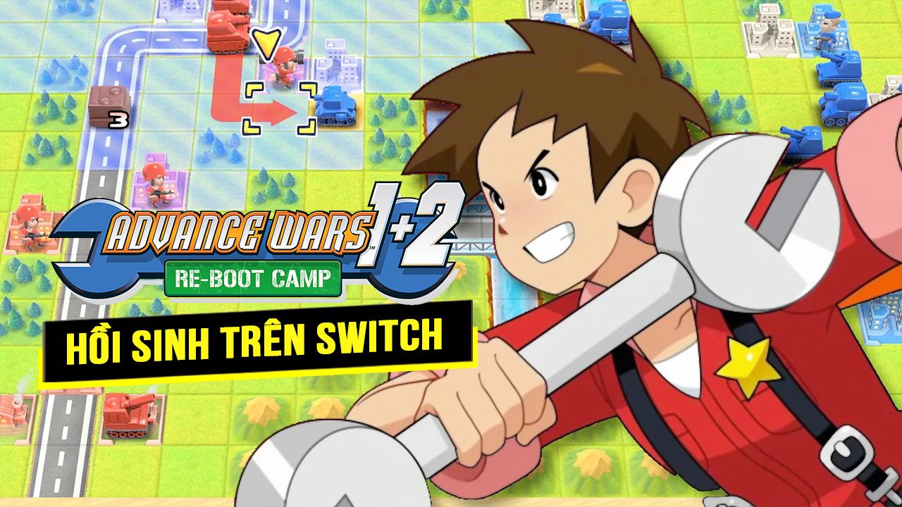 ADVANCE WARS 1+2: RE-BOOT CAMP hồi sinh trên Switch