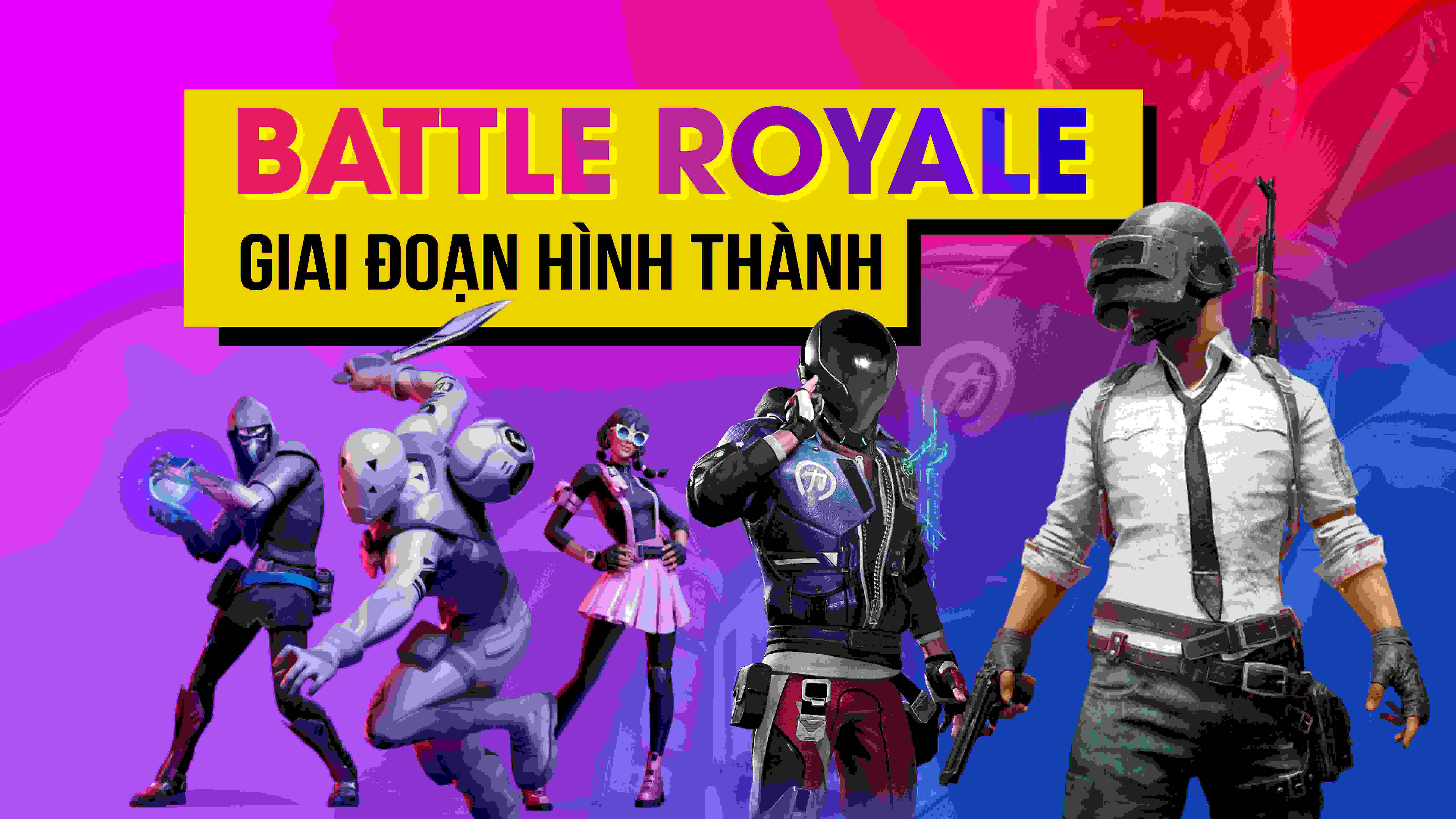 Các cột mốc lịch sử của dòng game cực hút người chơi - Battle Royale