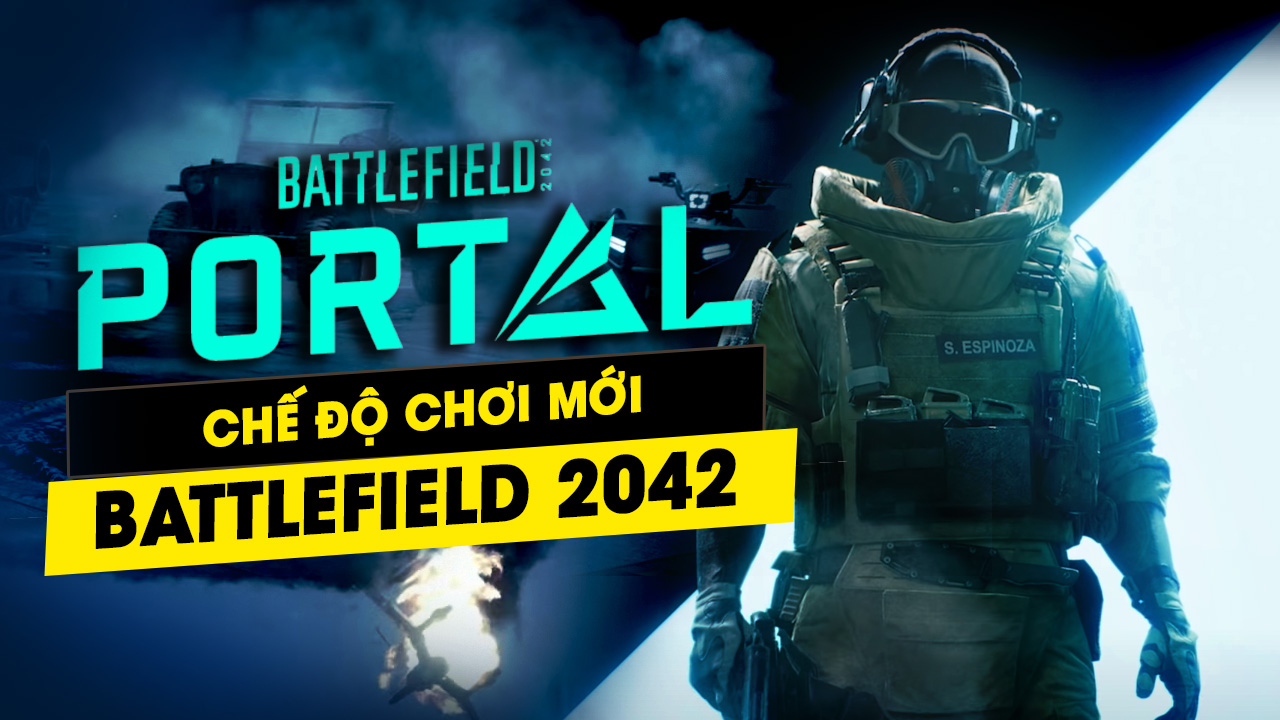 Battlefield 2042 ra mắt trailer chế độ Portal cực kỳ hoành tráng