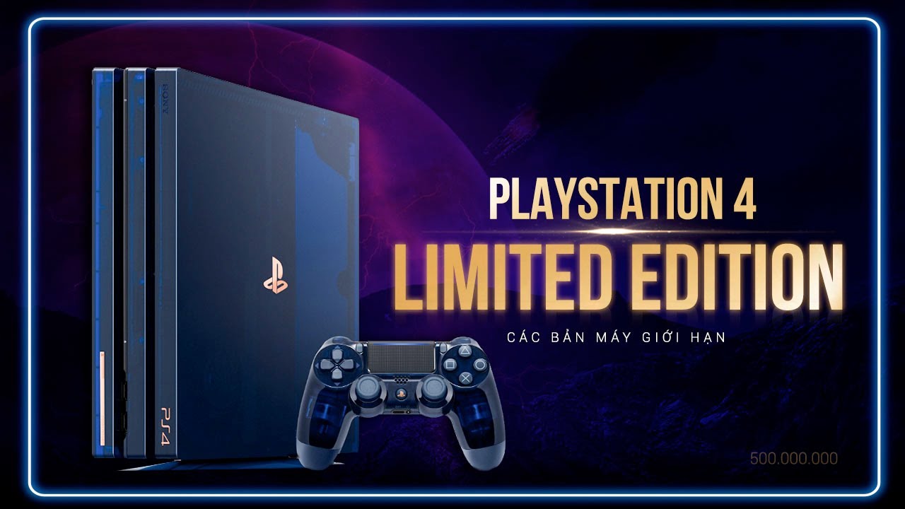 Tổng hợp tất cả những bản máy PS4 đặc biệt gắn mác 