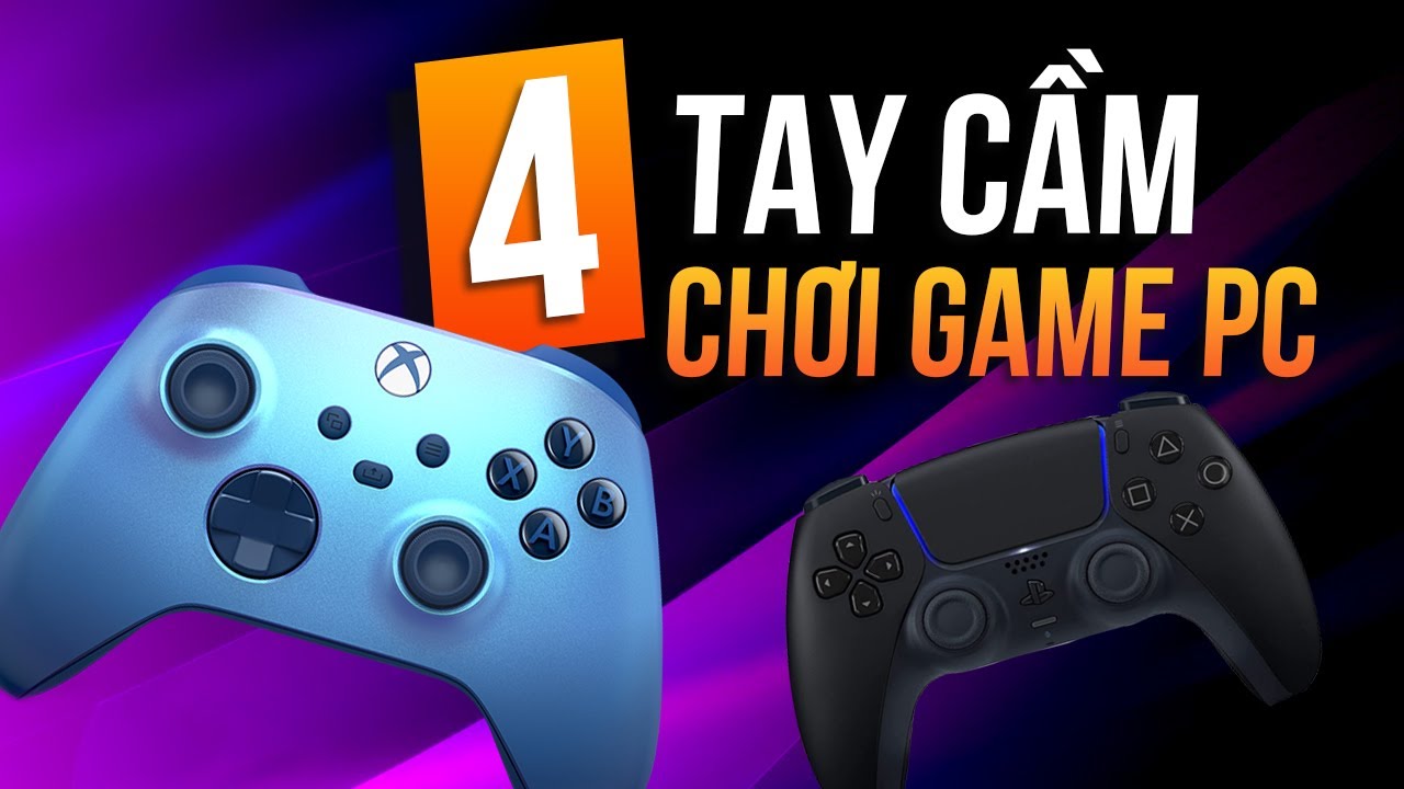 Lựa chọn tay cầm phù hợp để chơi game PC