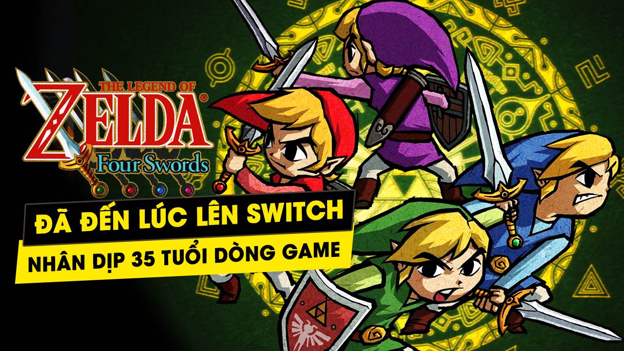 Đã đến lúc để đưa The Legend of Zelda Four Swords Adventures lên Switch