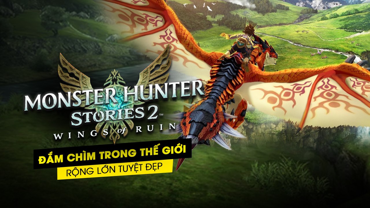 Đánh giá cảm nhận tựa game Monster Hunter Stories 2: Wings of Ruin