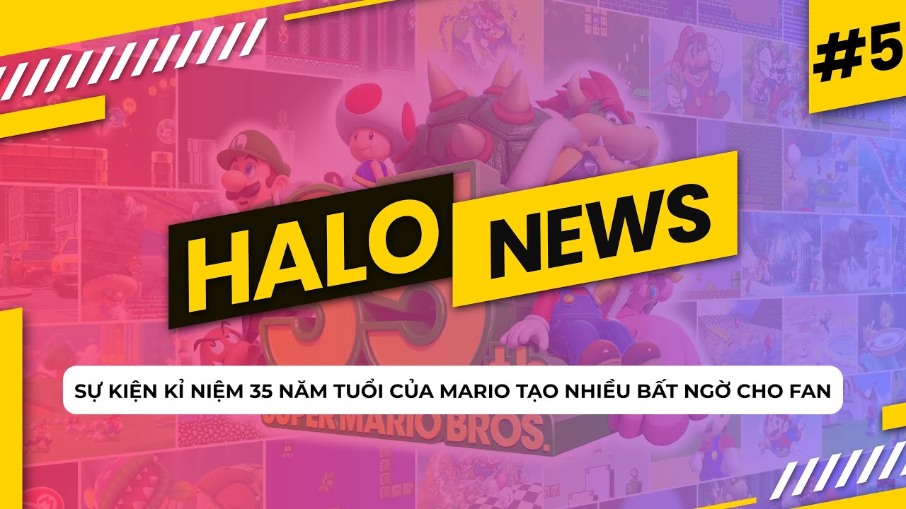 Tổng hợp tin tức về game trong tuần | HALO GAME NEWS #5