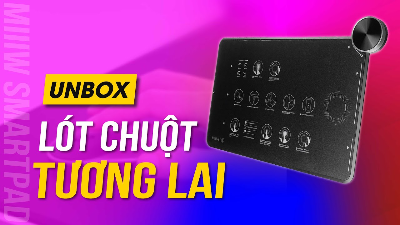 MIIIW SmartPad: Lót chuột 2-in-1