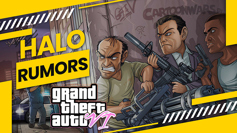 Những Tin đồn thú vị xoay quanh tựa game GTA 6 (Grand Theft Auto 6) | HALO RUMORS #1