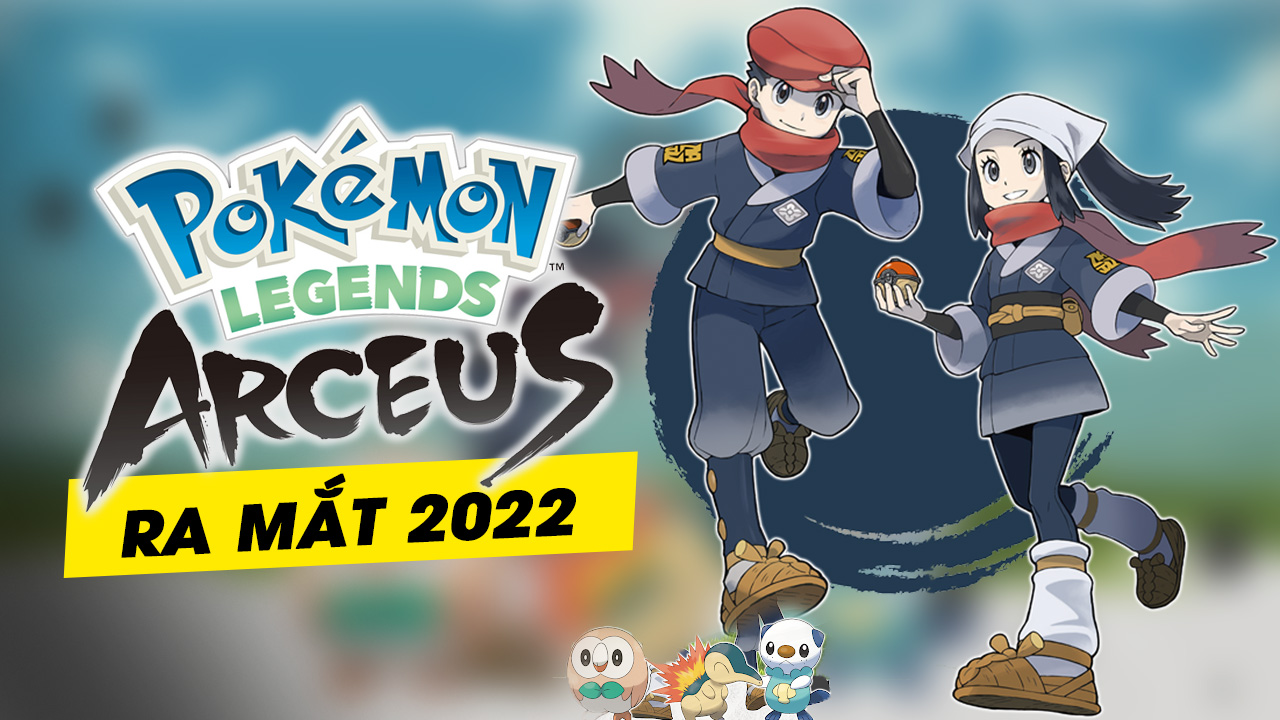 Pokémon Legends: Arceus sẽ ra mắt vào năm 2022