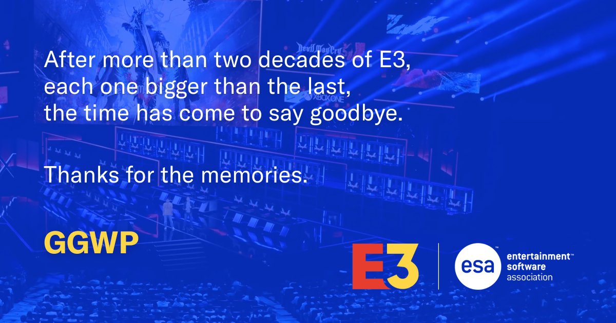 Sự kiện E3 Chính Thức Bị Hủy Vĩnh Viễn
