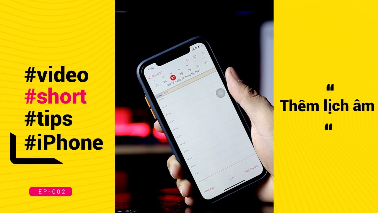 Cách xem lịch âm nhanh chóng trên iPhone - Mẹo sử dụng iPhone
