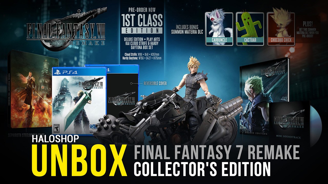 Trên tay Final Fantasy VII Remake 1st Class Edition đầu tiên tại Việt Nam!