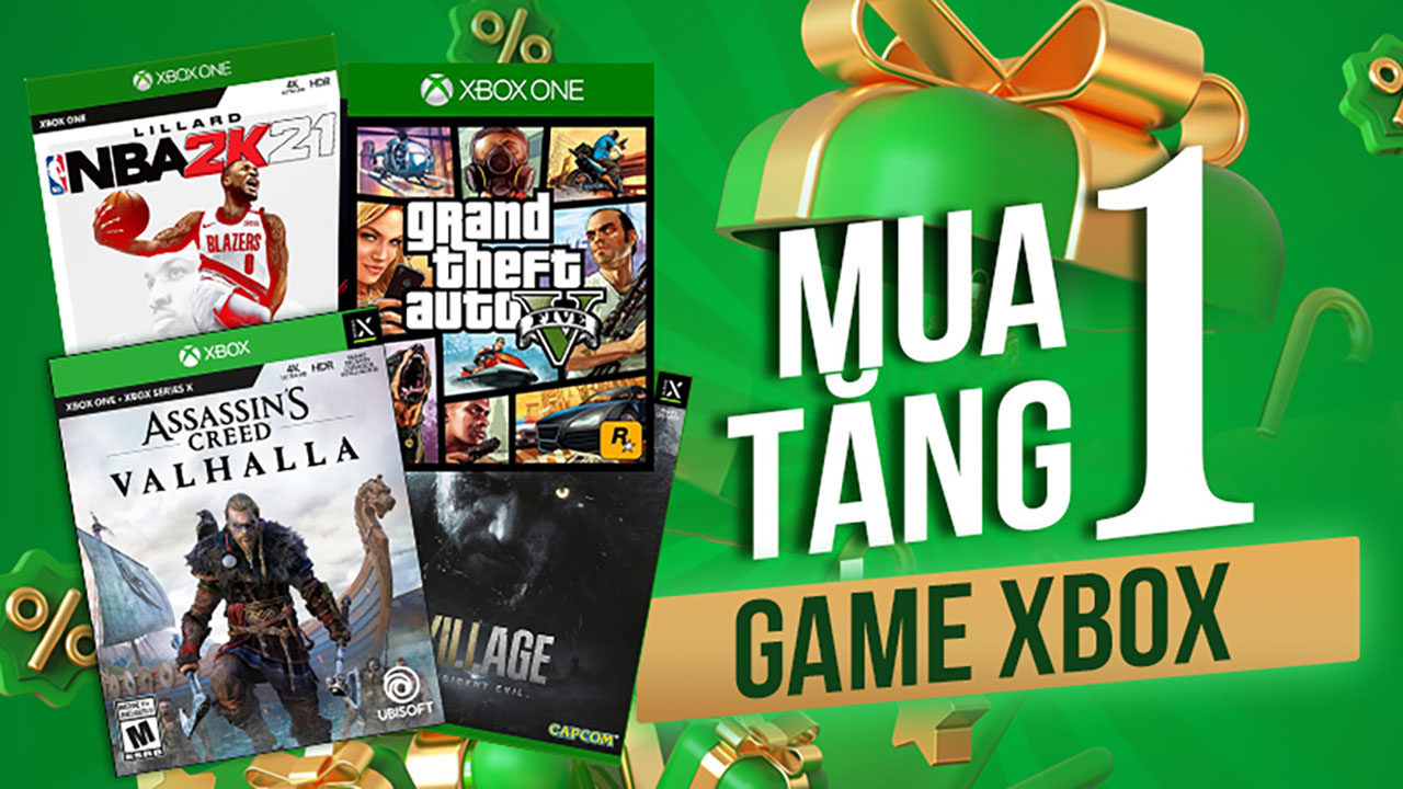 Game Xbox mua 1 tặng 1: Nên mua game gì chơi?