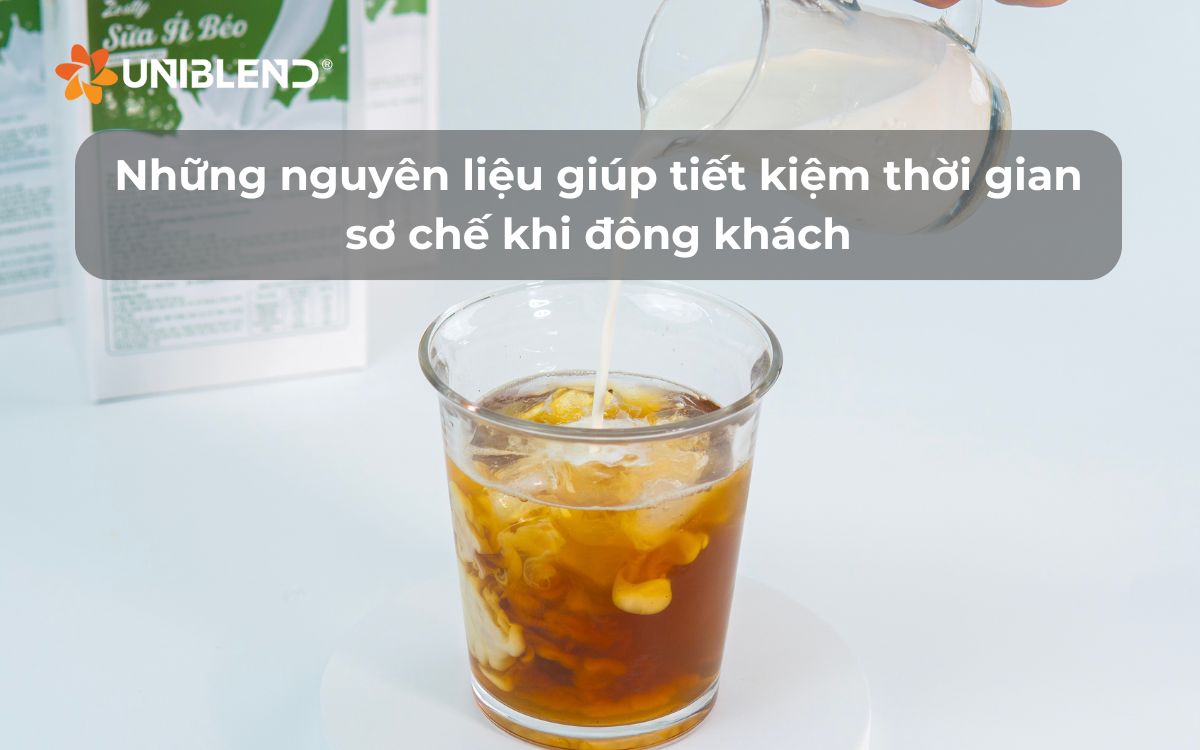 Những nguyên liệu giúp tiết kiệm thời gian sơ chế khi đông khách