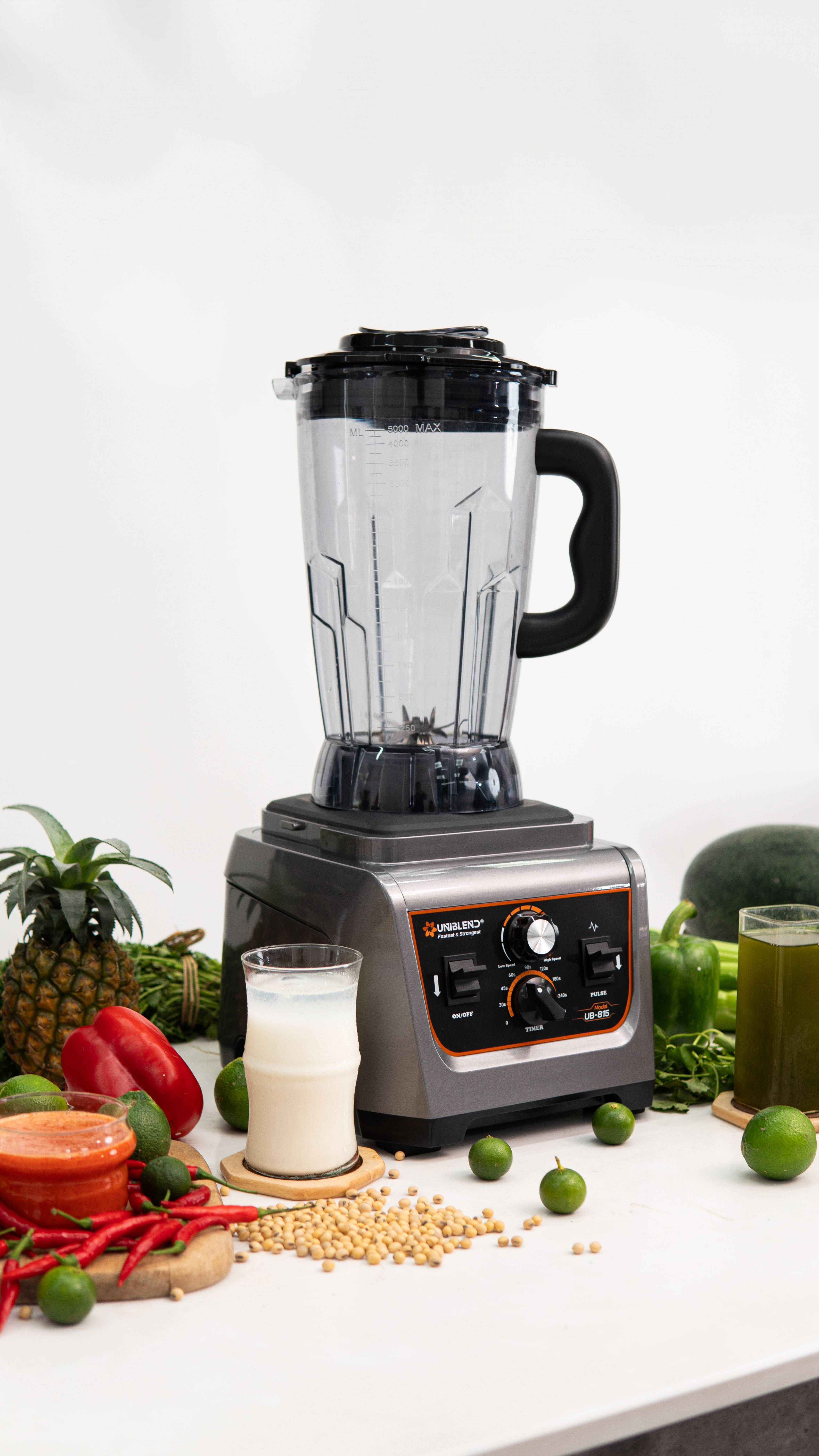 Máy xay công nghiệp Uniblend UB-815 cối 5 Lít, xay cực khỏe