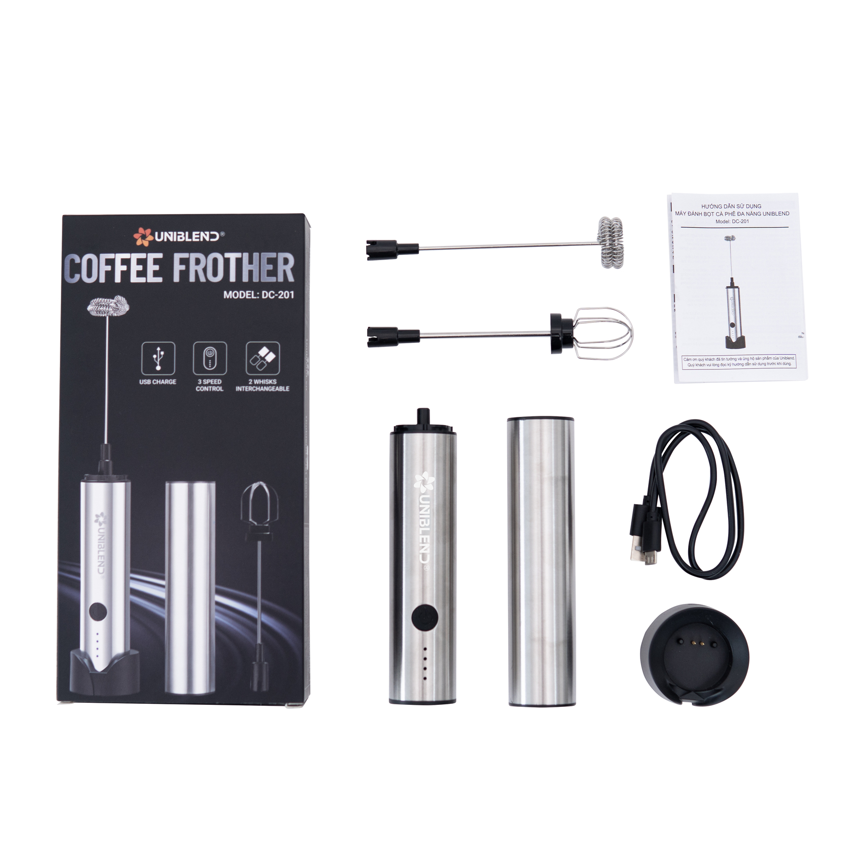 Máy đánh bọt đa năng Uniblend DC-201