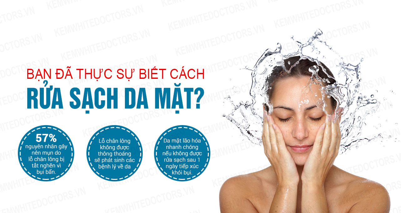 VÌ SAO PHẢI SỬ DỤNG SỮA RỬA MẶT MỖI NGÀY ? LỢI Ý KHI LÀM SẠCH DA VỚI SỬA RỬA MẶT