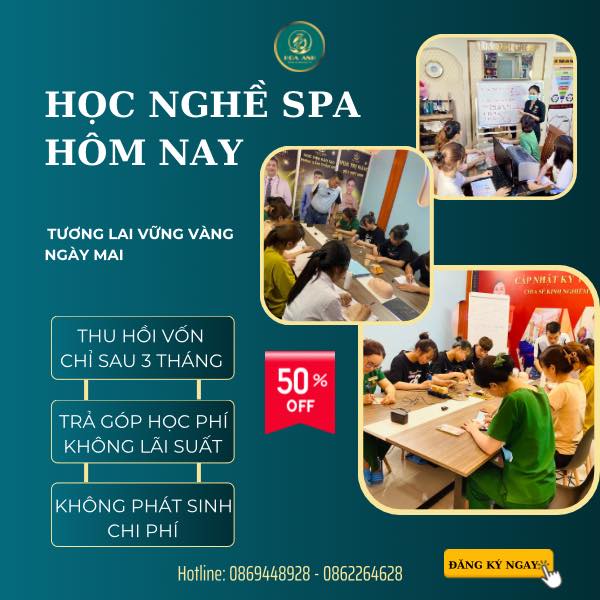 TUYỂN SINH KHÓA ĐÀO TẠO - CHUYÊN VIÊN KĨ THUẬT DA CHUẨN QUỐC TẾ
