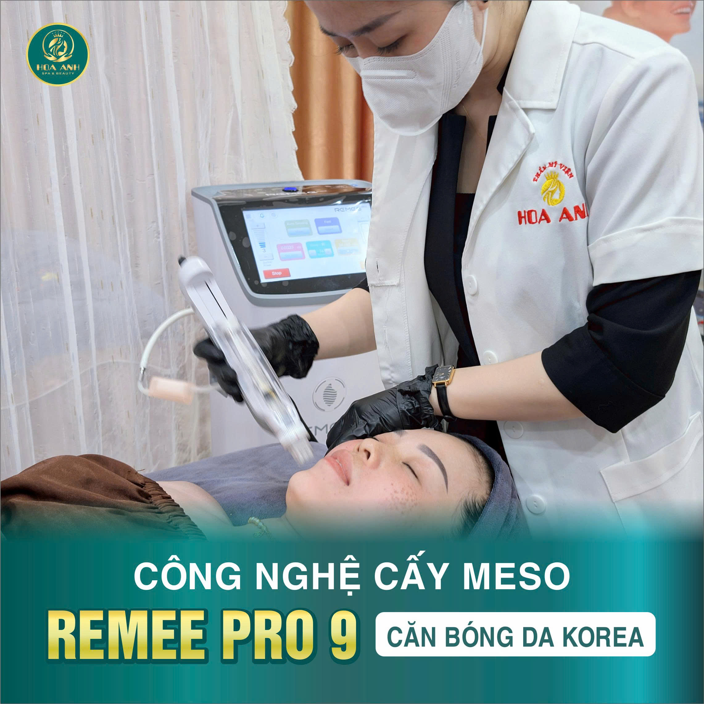Khóa Học Thẩm Mỹ Cấy Meso Bằng Công Nghệ Remmee Pro 9