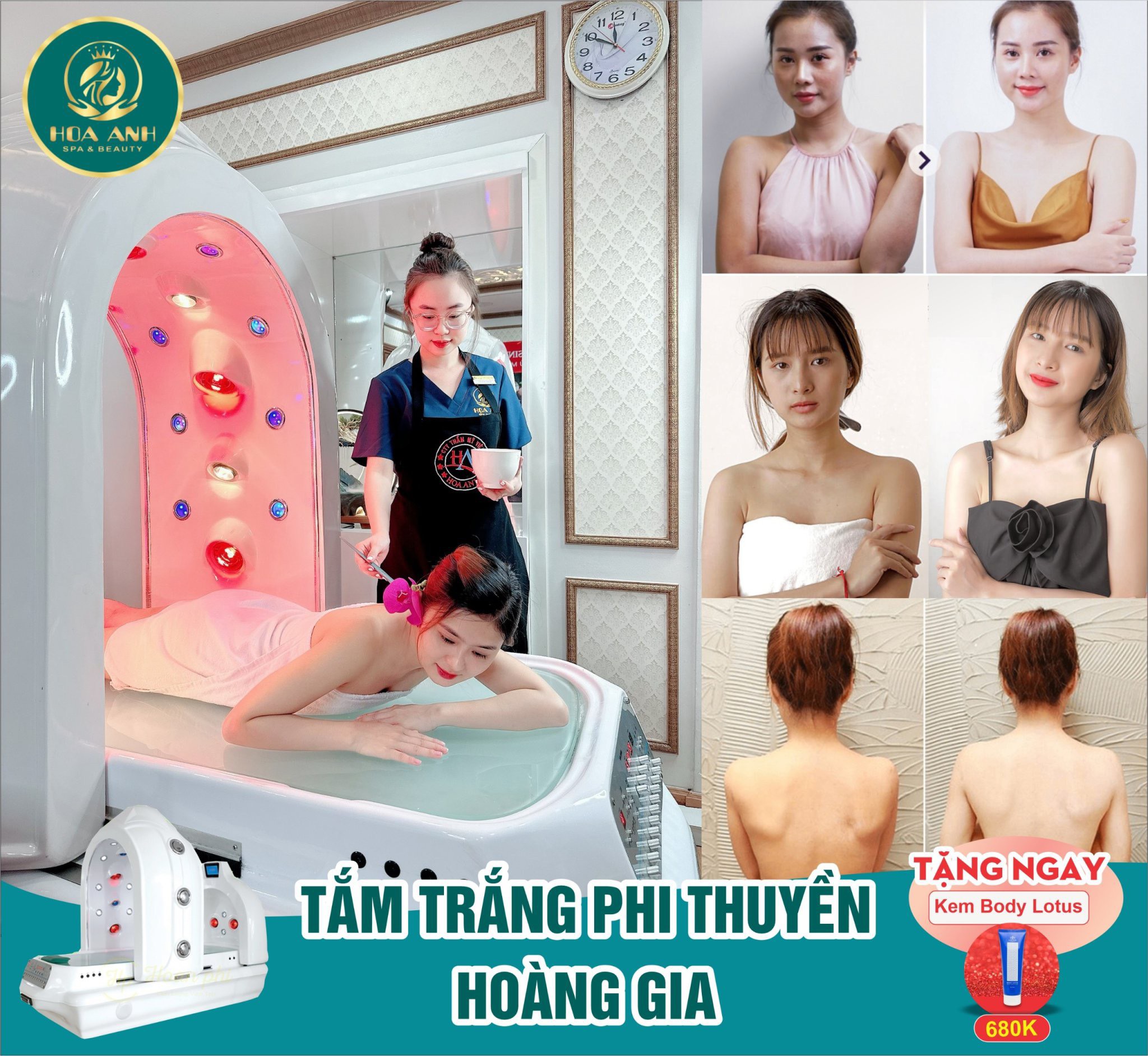 KHÓA HỌC TẮM TRẮNG PHI THUYỀN – BÍ QUYẾT LÀM CHỦ DỊCH VỤ HOT NHẤT HIỆN NAY