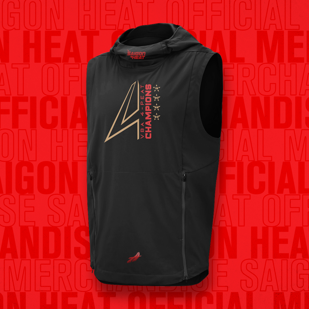 4-Peat Champs Sleeveless Hoodie