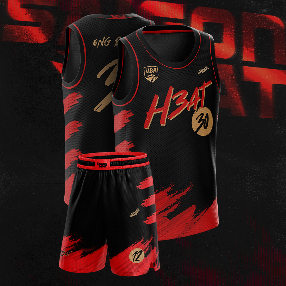 Heatwave 22 Jersey - Pro Black