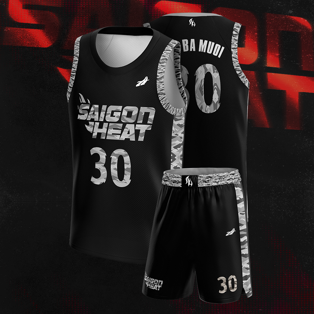 VBA7 Practice Jersey - Đen