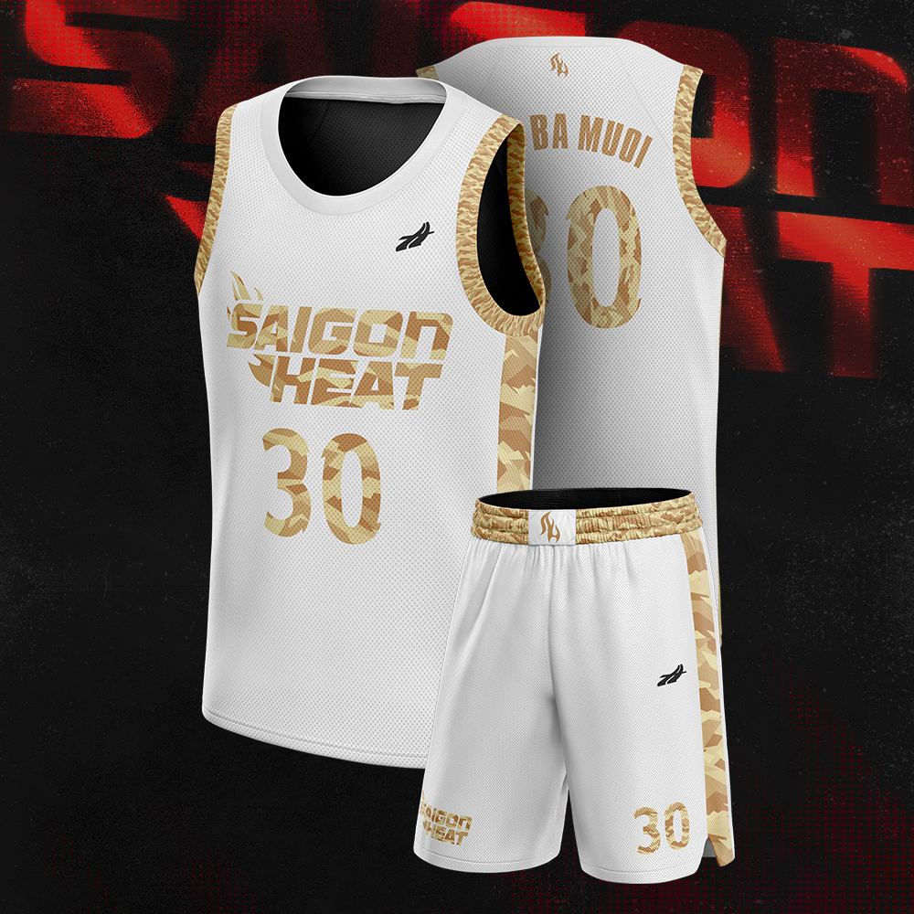 VBA7 Practice Jersey - Trắng
