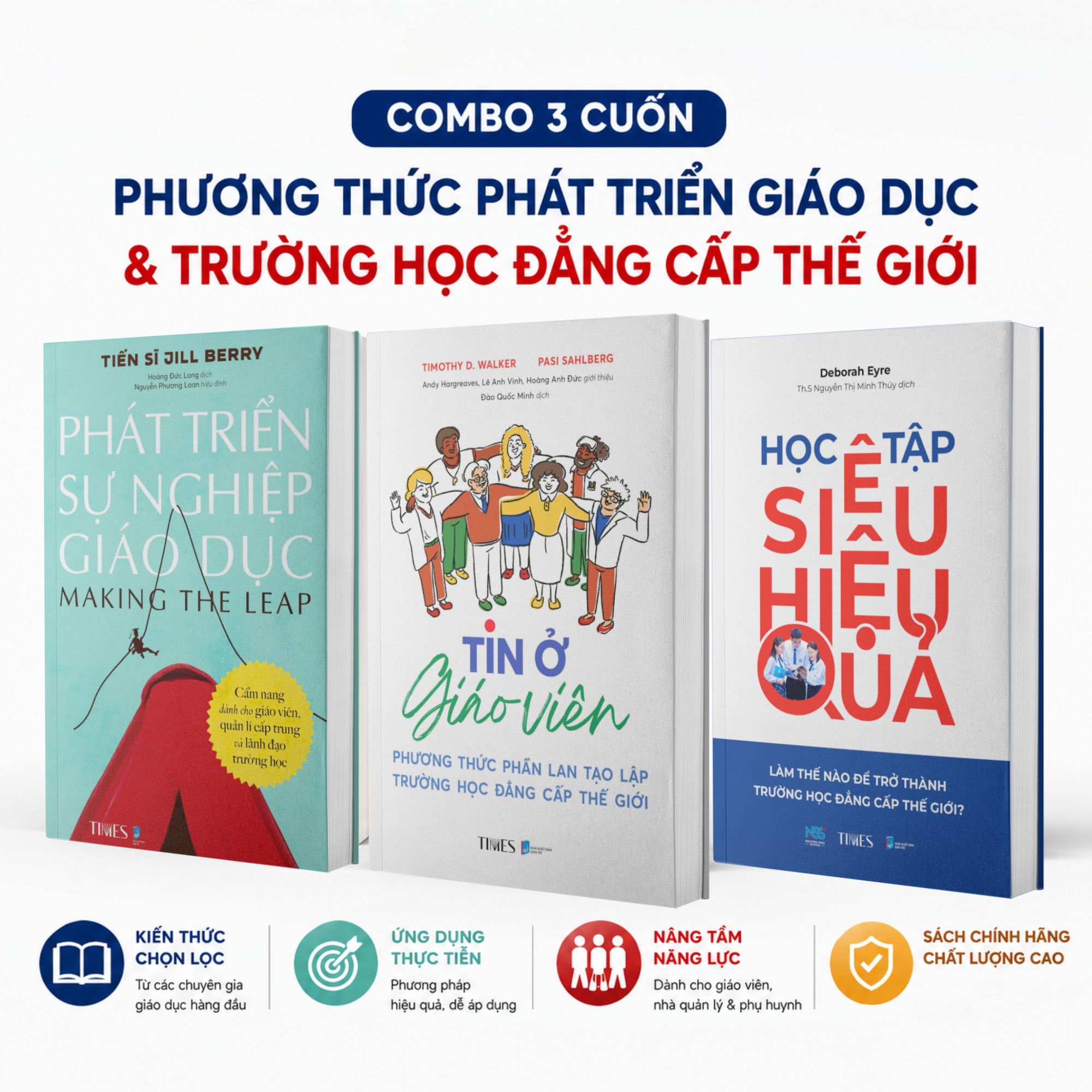 Combo 3 Sách Giáo Dục