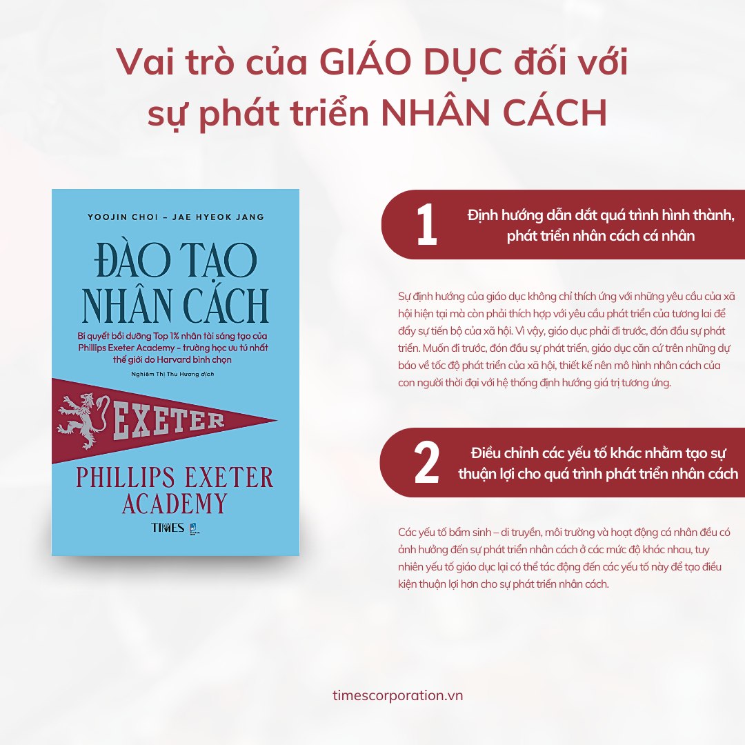 Đào Tạo Nhân Cách - Phillips Exeter Academy